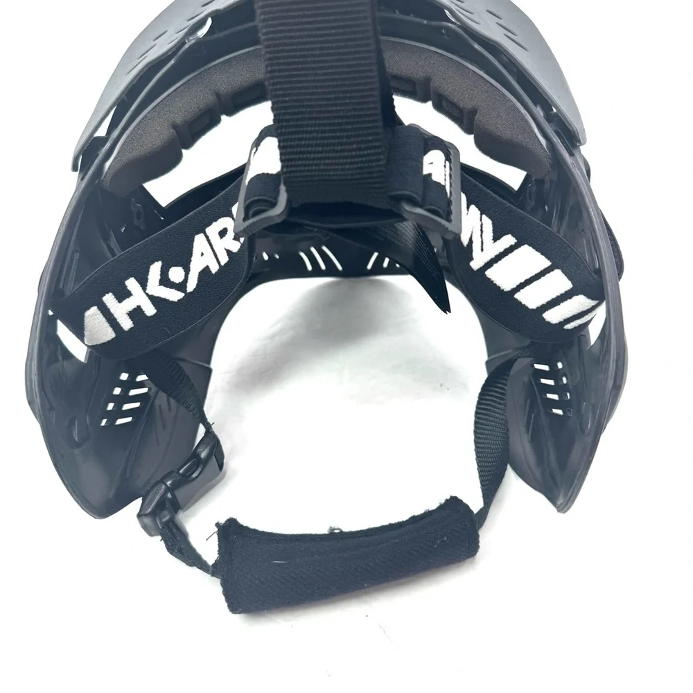 HSTL Goggle Paintball Airsoft Mask with Anti Fog Thermal Lens (Black/Clear Lens)